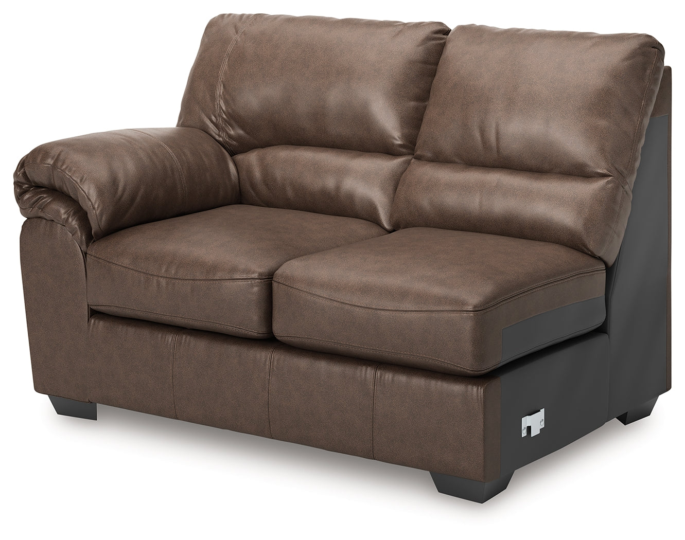 WillowBend Umber Left-Arm Facing Loveseat - PC2770555