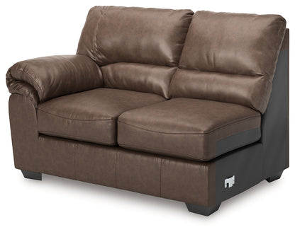 WillowBend Umber Left-Arm Facing Loveseat - PC2770555