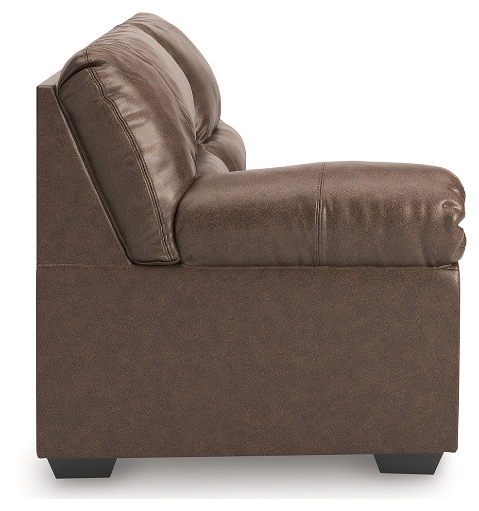 WillowBend Umber Left-Arm Facing Loveseat - PC2770555