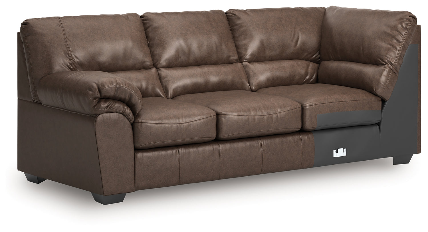 WillowBend Umber Left-Arm Facing Sofa with Corner Wedge - PC2770566