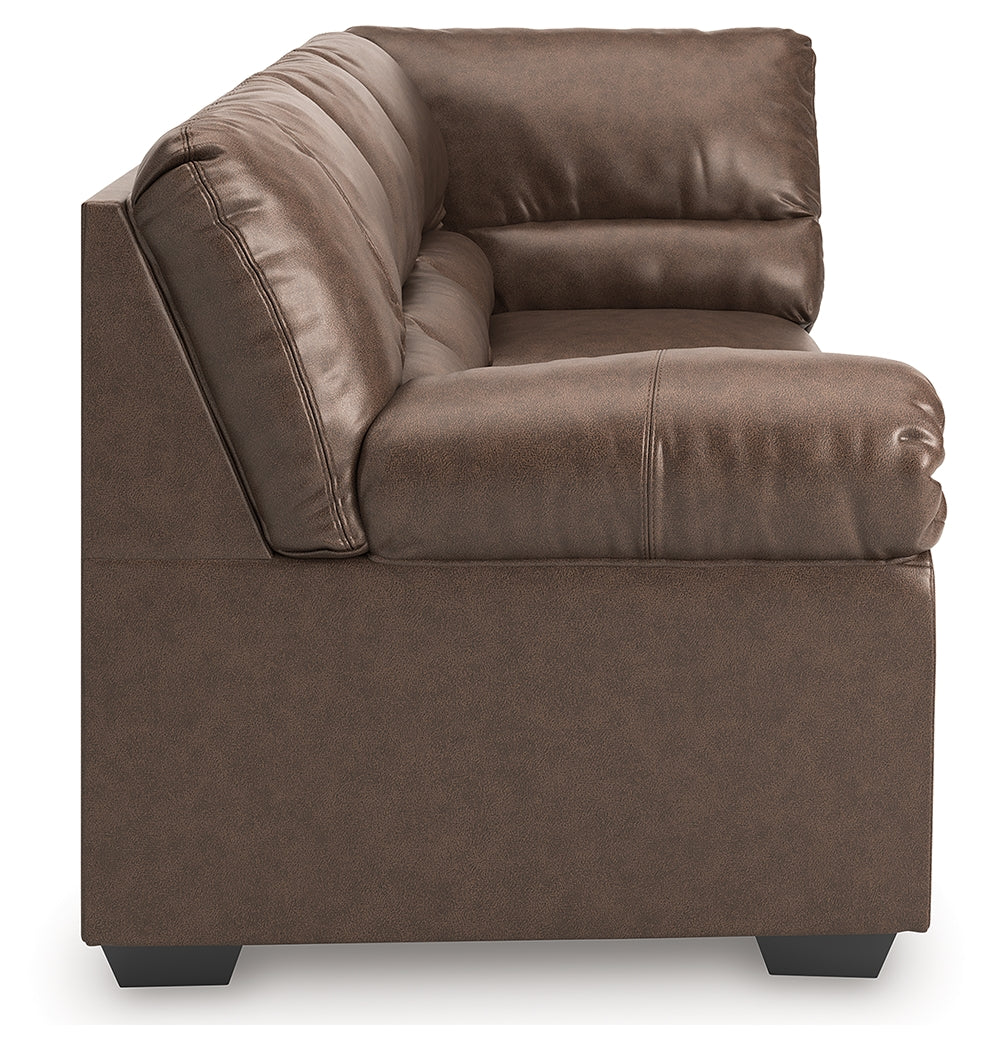 WillowBend Umber Left-Arm Facing Sofa with Corner Wedge - PC2770566
