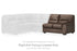 WillowBend Umber Right-Arm Facing Loveseat - PC2770556