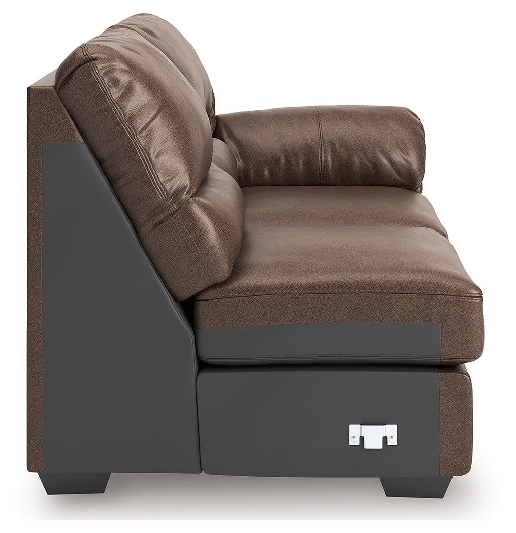WillowBend Umber Right-Arm Facing Loveseat - PC2770556