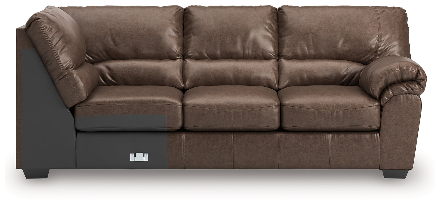 WillowBend Umber Right-Arm Facing Sofa with Corner Wedge - PC2770567
