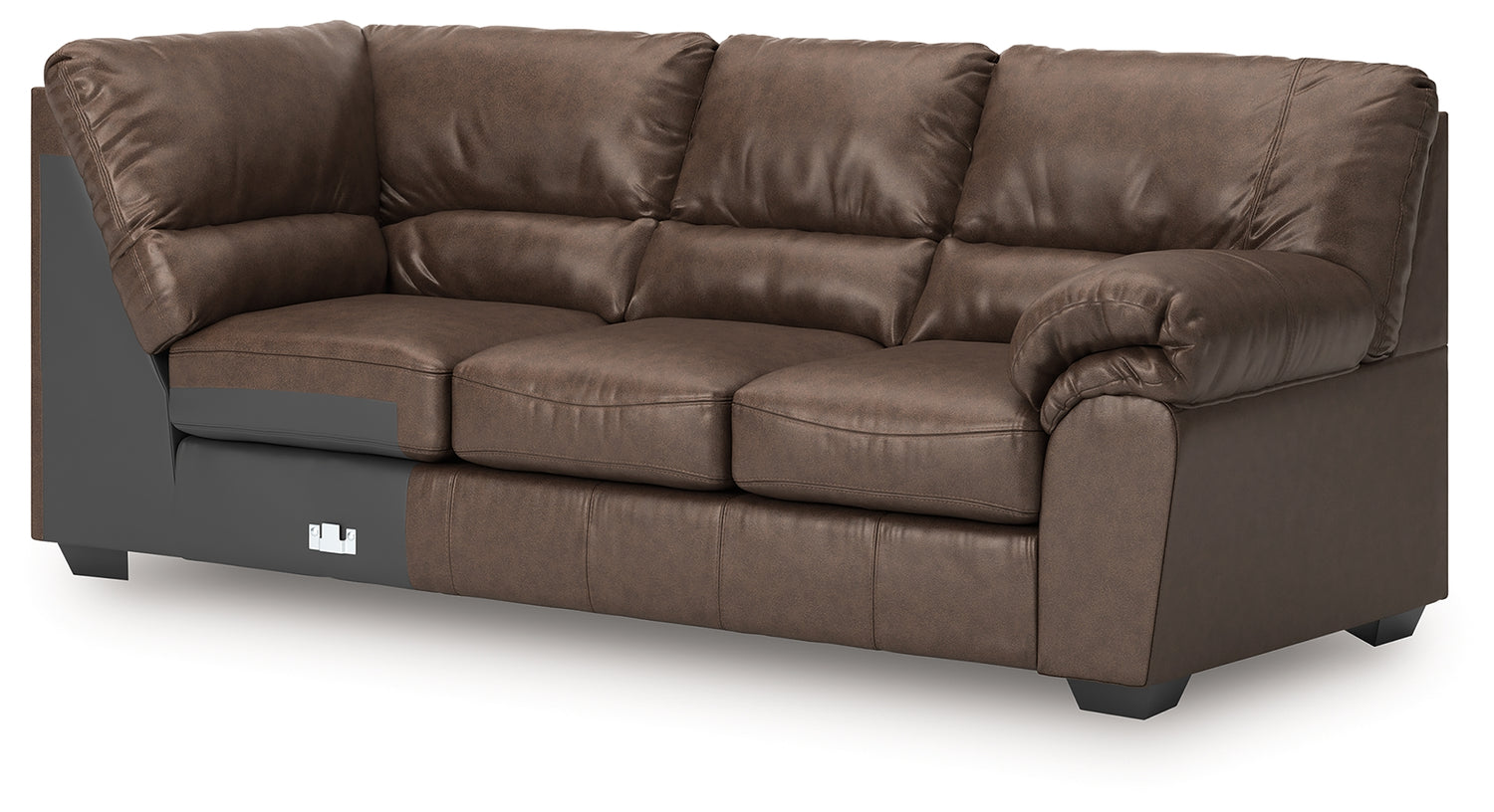 WillowBend Umber Right-Arm Facing Sofa with Corner Wedge - PC2770567