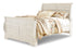 Willowton Whitewash Queen Sleigh Bed - B267B29