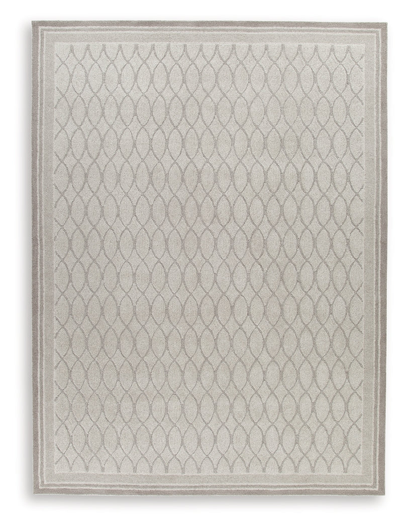 Wimney Gray Extra Large Rug - R407280
