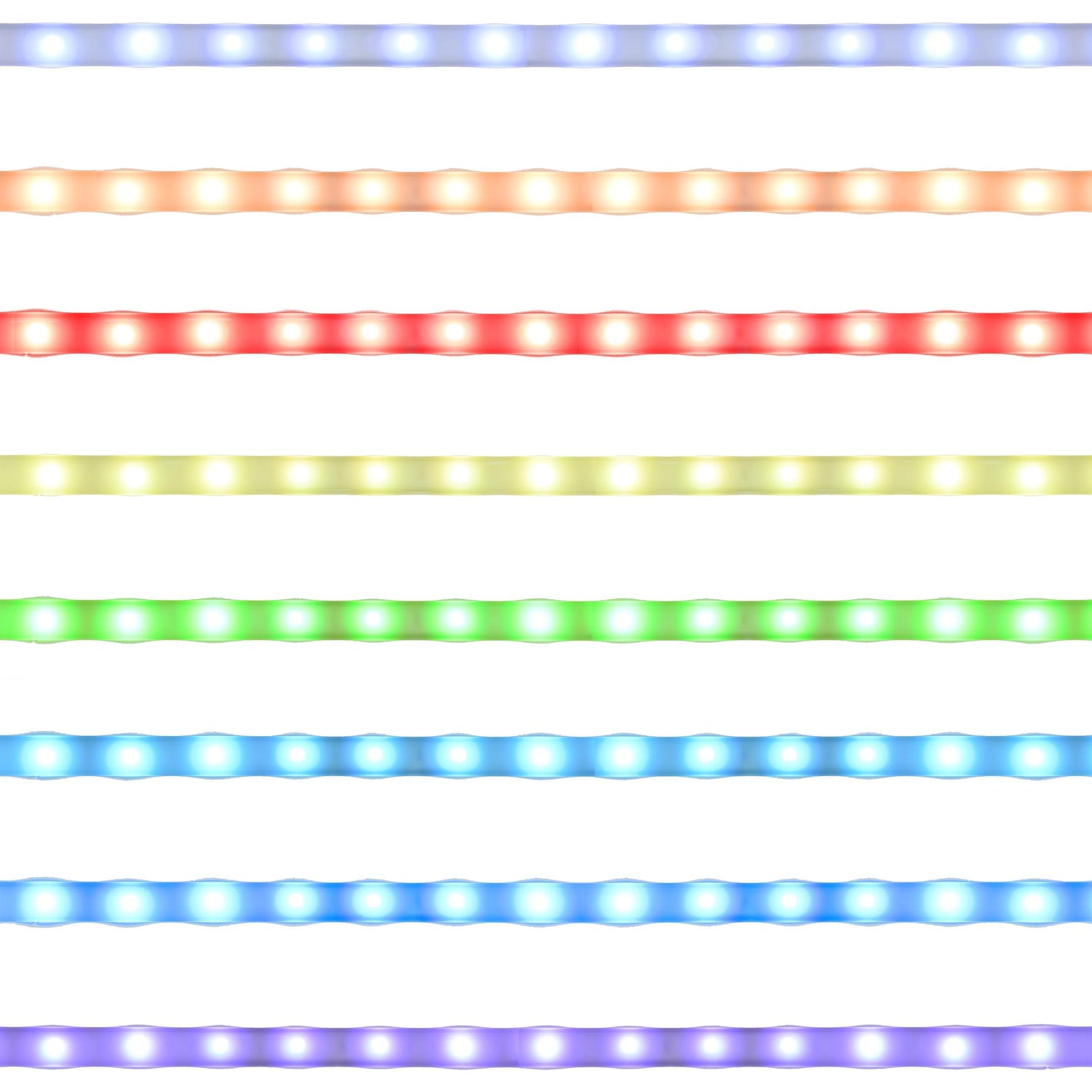 Windrose Full Length Floor Standing Tempered Mirror with LED Lighting Black - 960962