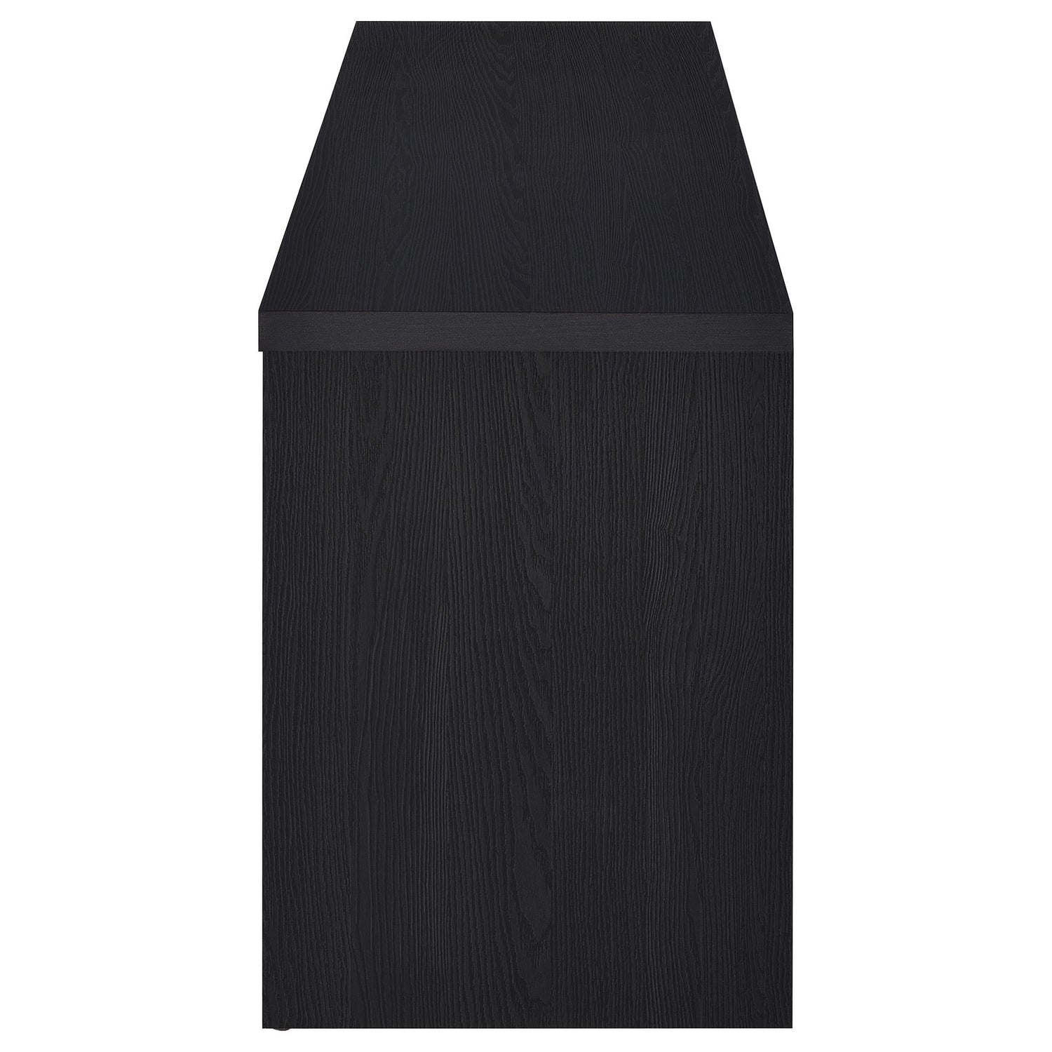 Winfield 3-piece Entertainment Center 78-inch TV Stand Black - 706223-SET