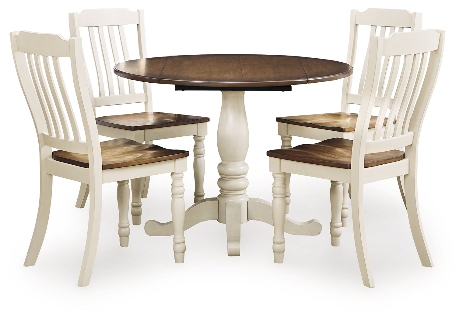 Wirloni Dining Table and 4 Chairs - PCD616D1