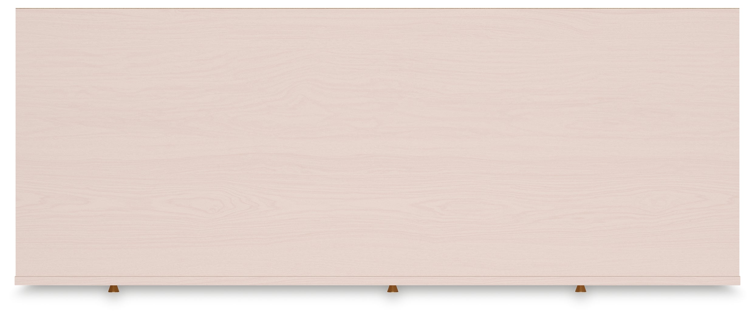 Wistenpine Twin Upholstered Panel Headboard with Dresser in Blush - PKG018711