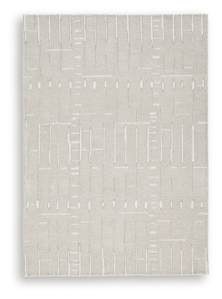 Wolbert Tan/Ivory Medium Rug - R407662