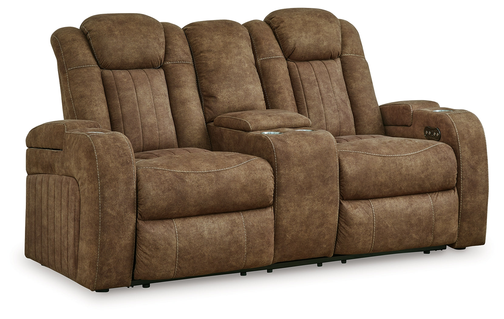 Wolfridge Sofa, Loveseat and Recliner in Brindle - PKG015543
