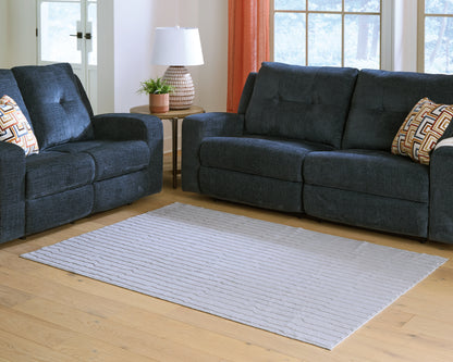 Worthley Gray Washable Large Rug - R407451