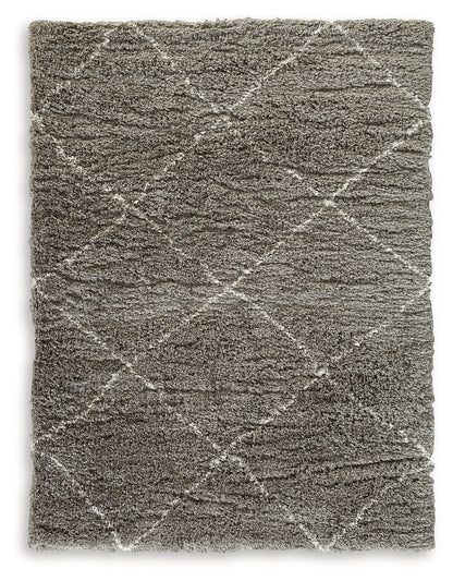 Wrenlow Gray/Cream Medium Rug - R407222