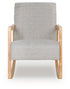 Wychworth Gray/Natural Accent Chair - A3000745