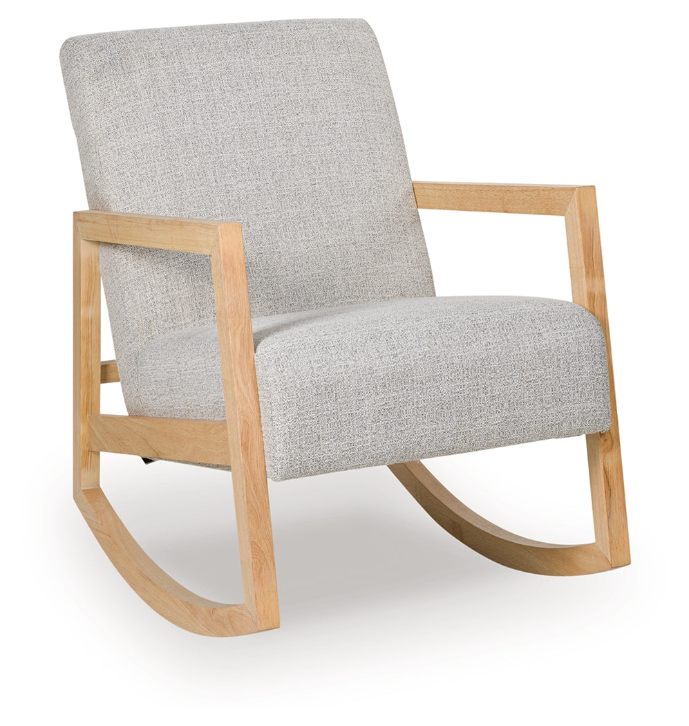 Wychworth Gray/Natural Accent Chair - A3000745
