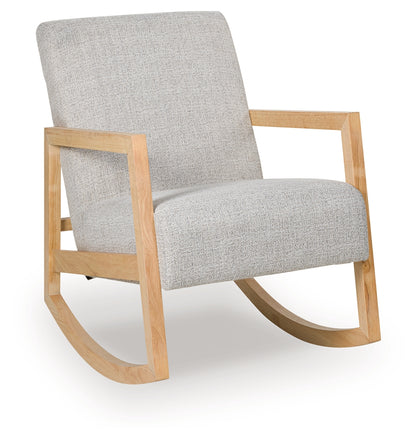 Wychworth Gray/Natural Accent Chair - A3000745