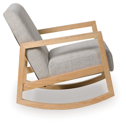 Wychworth Gray/Natural Accent Chair - A3000745