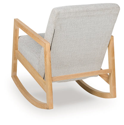 Wychworth Gray/Natural Accent Chair - A3000745