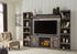 Wynnlow Gray 4-Piece Entertainment Center with Electric Fireplace - EW0440W8