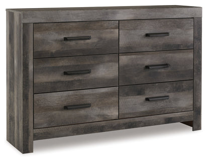 Wynnlow King Poster Bed with Dresser in Gray - PKG005121