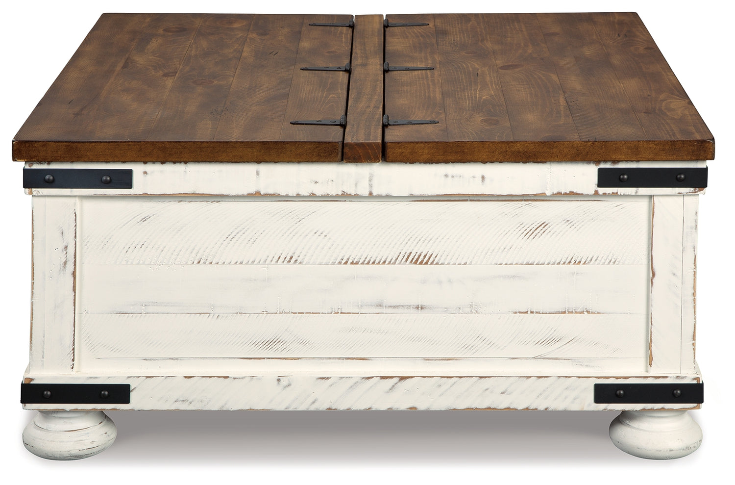 Wystfield White/Brown Coffee Table and 2 End Tables - T459T3