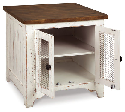 Wystfield White/Brown Coffee Table and 2 End Tables - T459T3