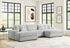 XL SUNDAY2 - GRAY 3PC Sectional - XL SUNDAY2 GRAY