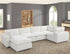 XLCLOUD BEIGE2 Sectional + Ottoman Set - XLCLOUD BEIGE2