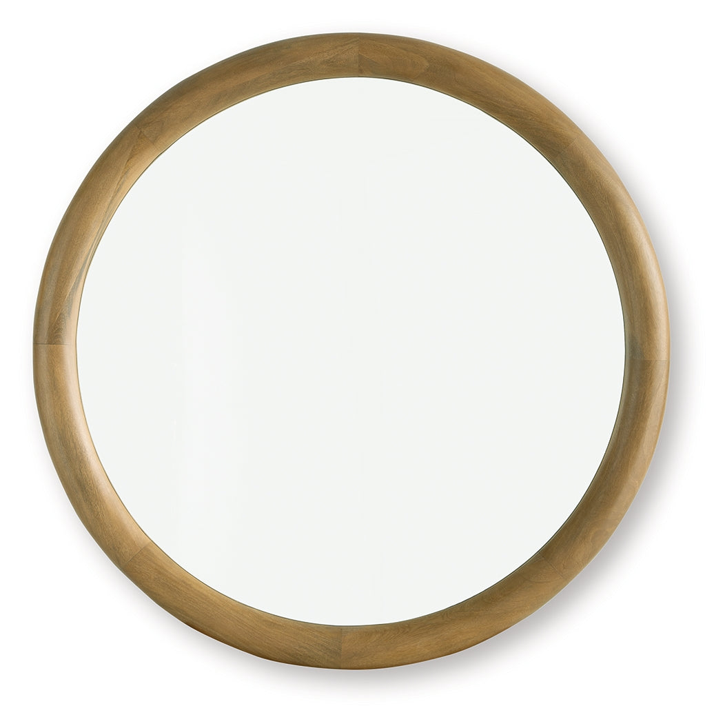 Yadiel Brown Accent Mirror - A8010426