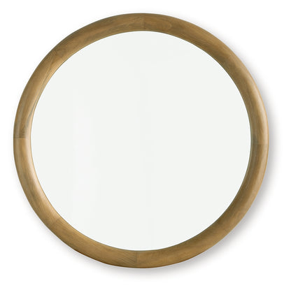 Yadiel Brown Accent Mirror - A8010426