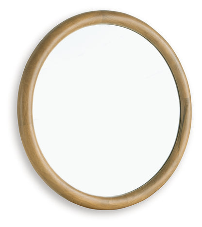 Yadiel Brown Accent Mirror - A8010426