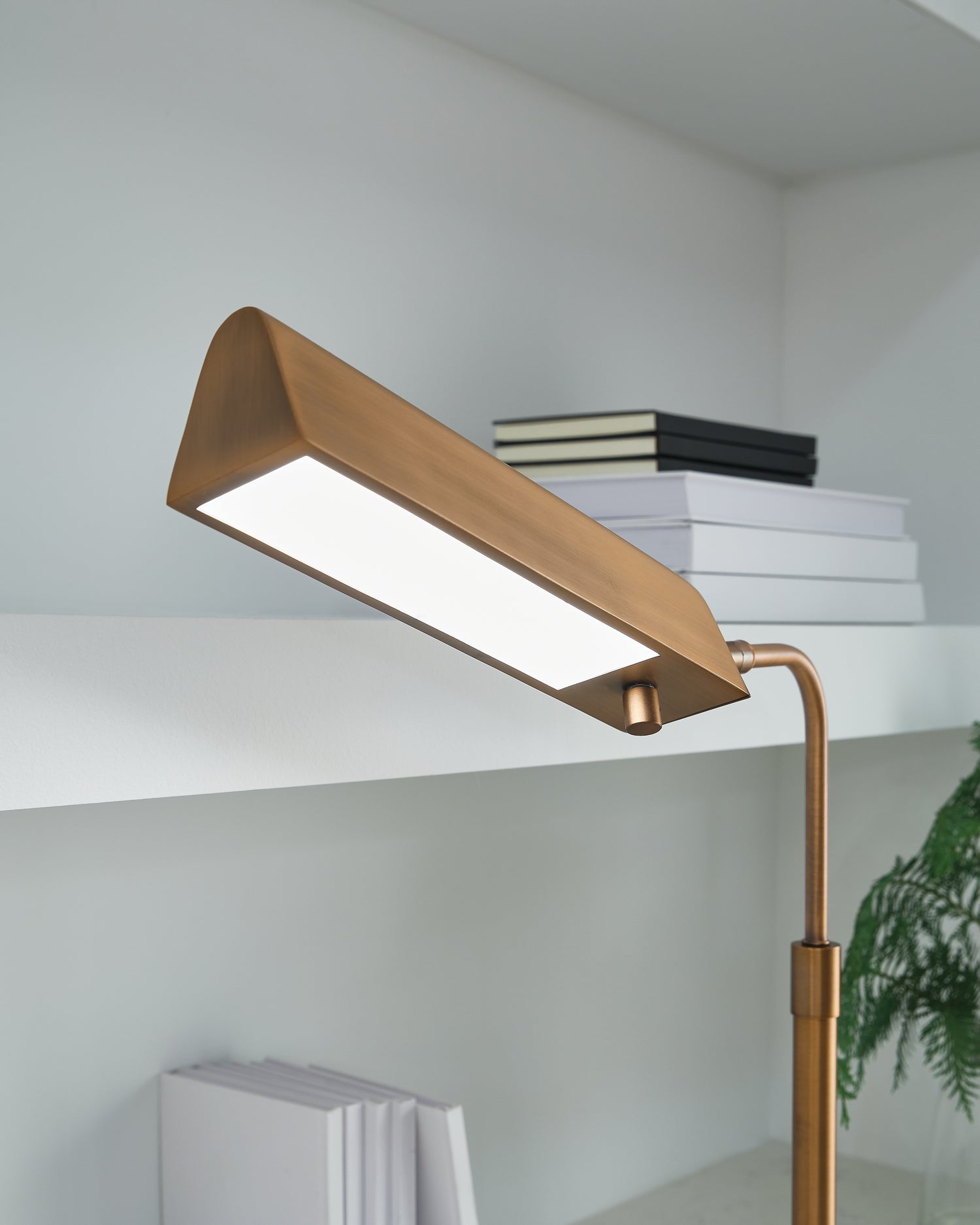Yafe Bronze Finish Desk Lamp - L734412