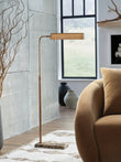 Yafe Bronze Finish Floor Lamp - L734411