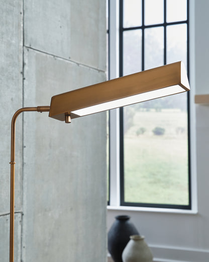 Yafe Bronze Finish Floor Lamp - L734411