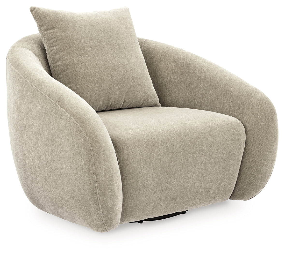 Yahya Pebble Swivel Accent Chair - A3000782