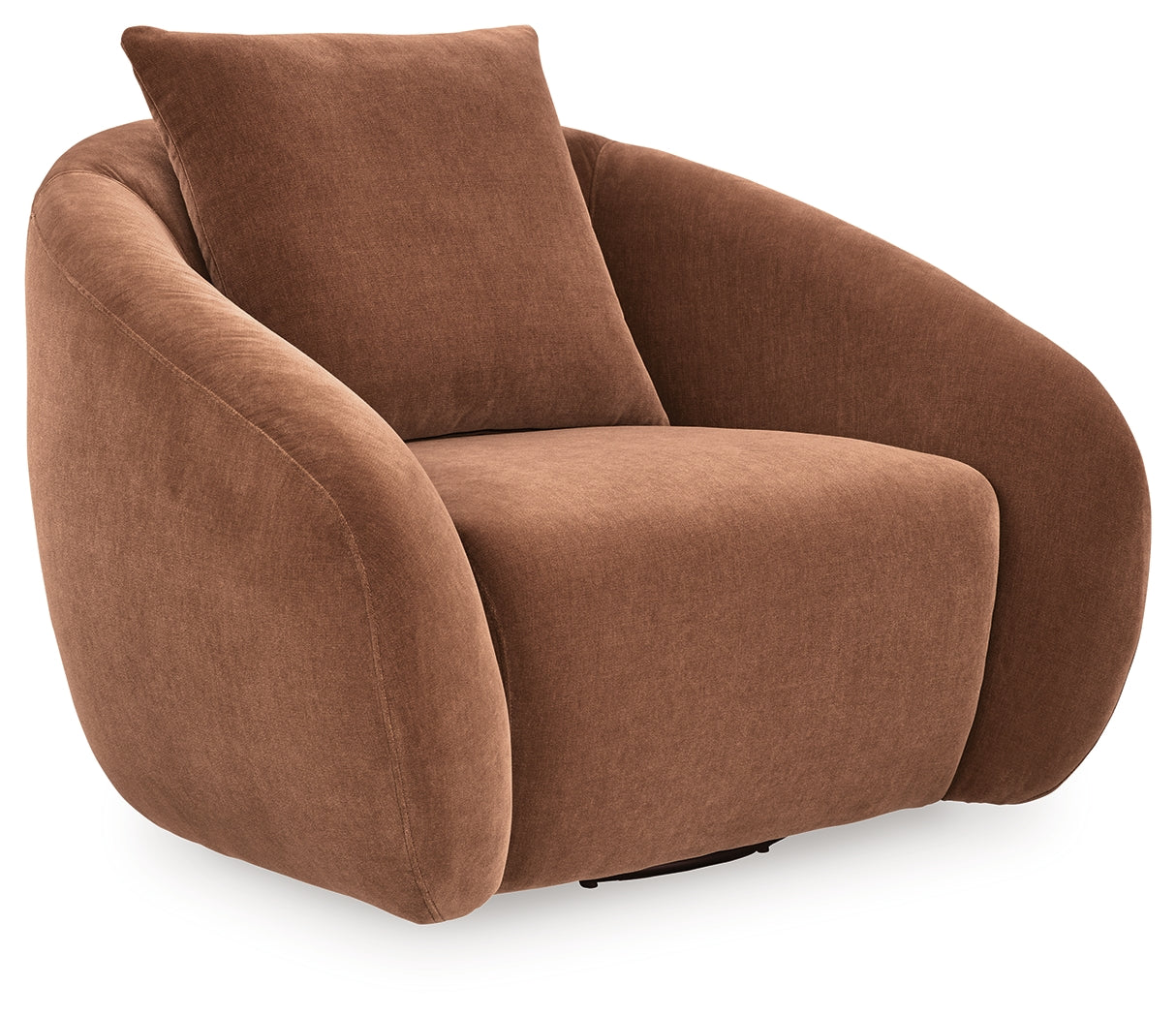 Yahya Sienna Swivel Accent Chair - A3000780