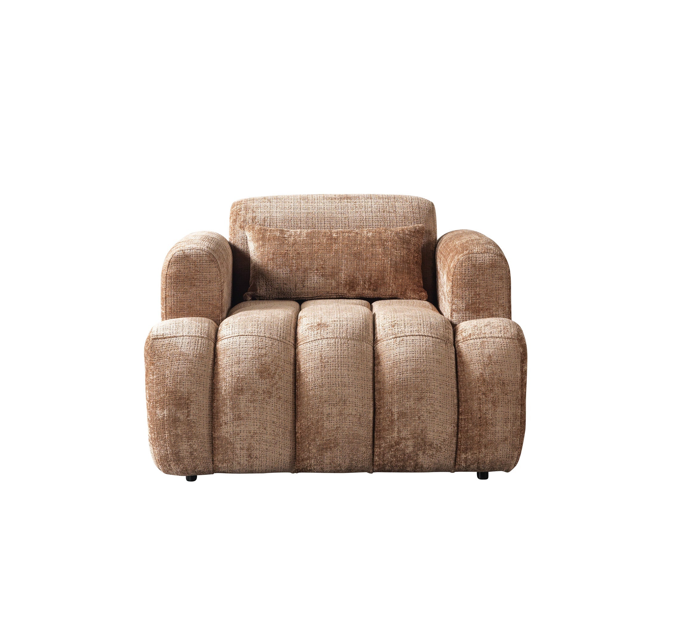Yulia Coffee Boucle Chair[ETA: 11/5] - YULIACOFB-CHAIR