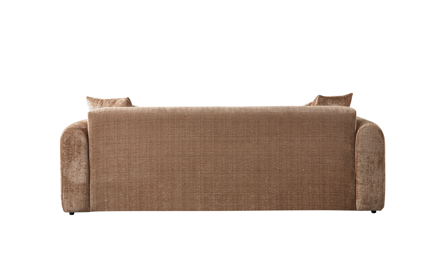 Yulia Coffee Boucle Sofa &amp; Loveseat [ETA: 11/5] - YULIACOFB-SL