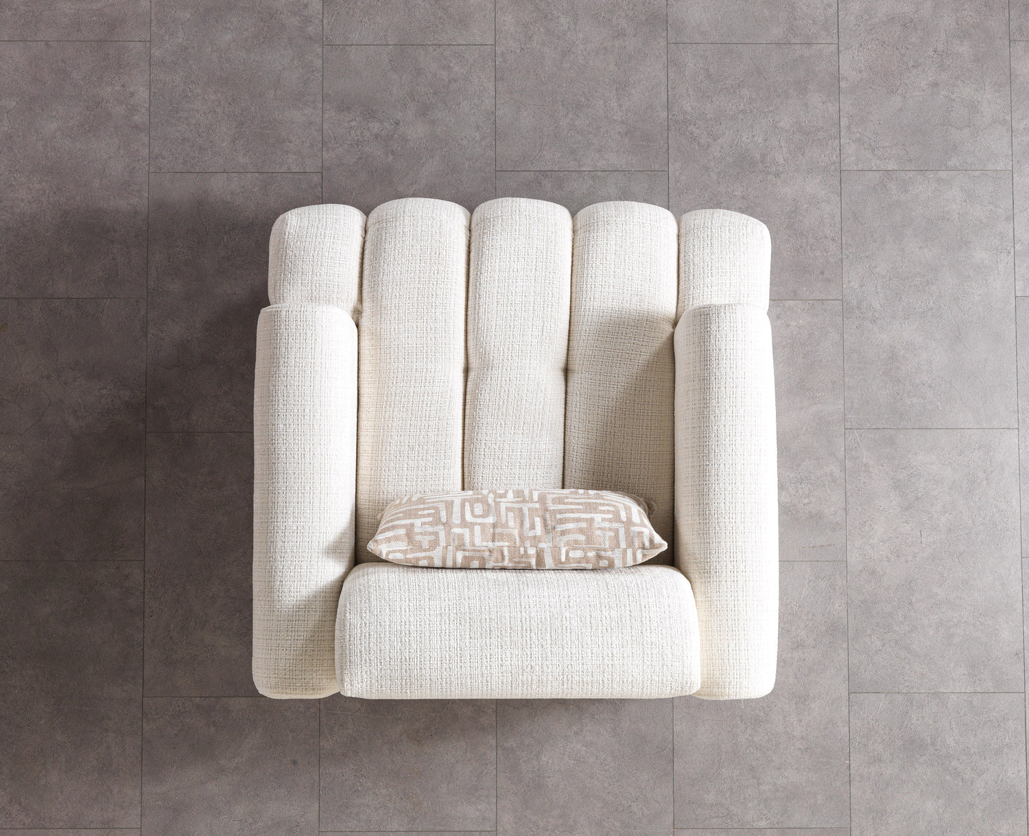 Yulia Ivory Boucle Chair[ETA: 11/5] - YULIAIVB-CHAIR