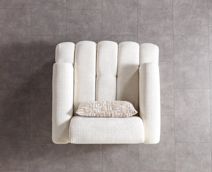 Yulia Ivory Boucle Chair[ETA: 11/5] - YULIAIVB-CHAIR
