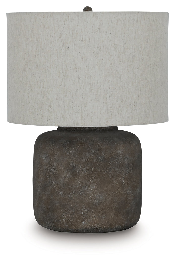 Zandophen Antique Gray Table Lamp - L207654