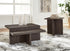 Zendex Brown Table (Set of 2) - T304-12