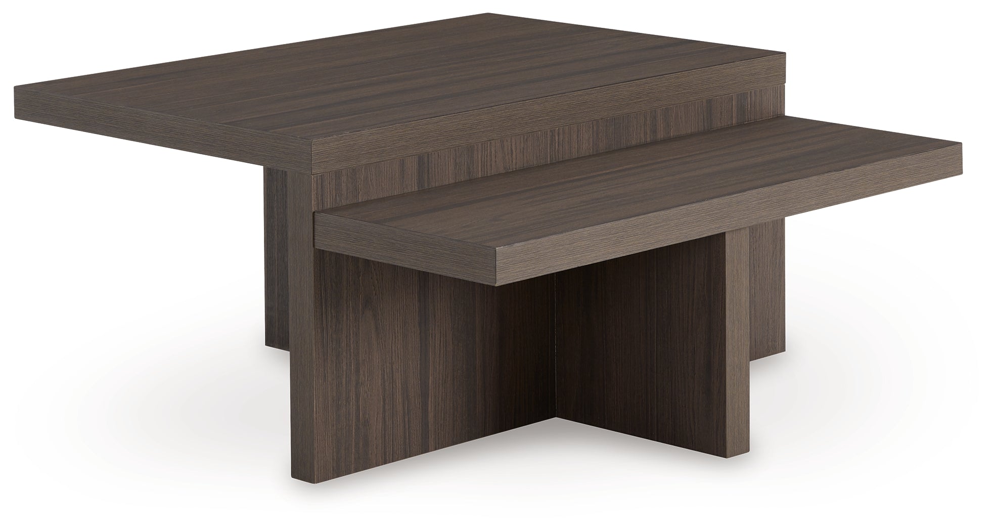 Zendex Brown Table (Set of 2) - T304-12