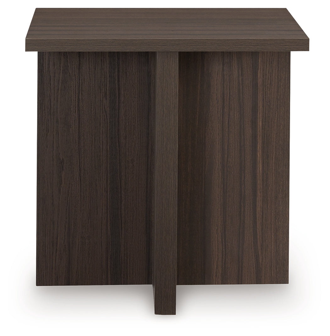 Zendex Brown Table (Set of 2) - T304-12