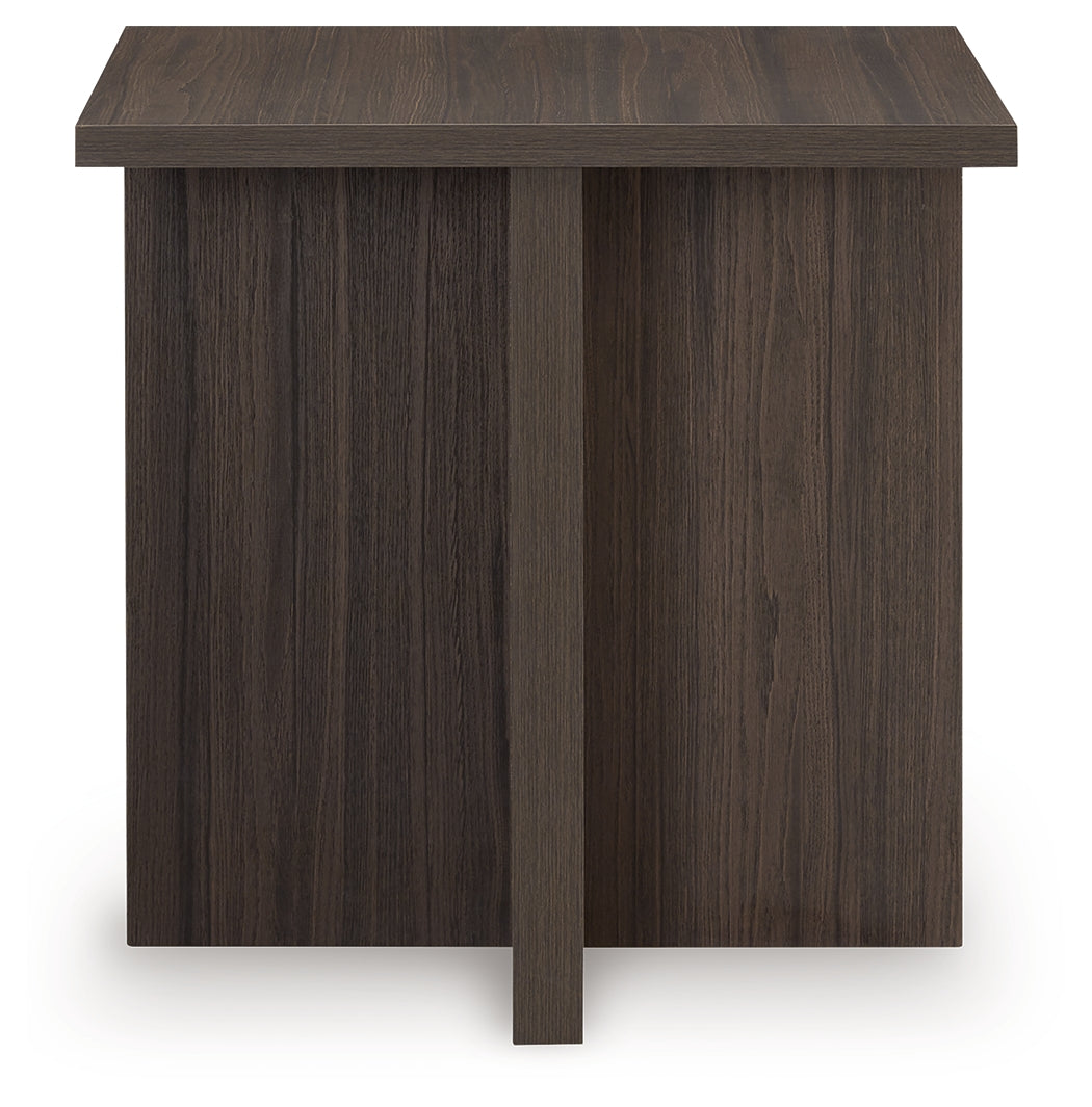Zendex Brown Table (Set of 2) - T304-12