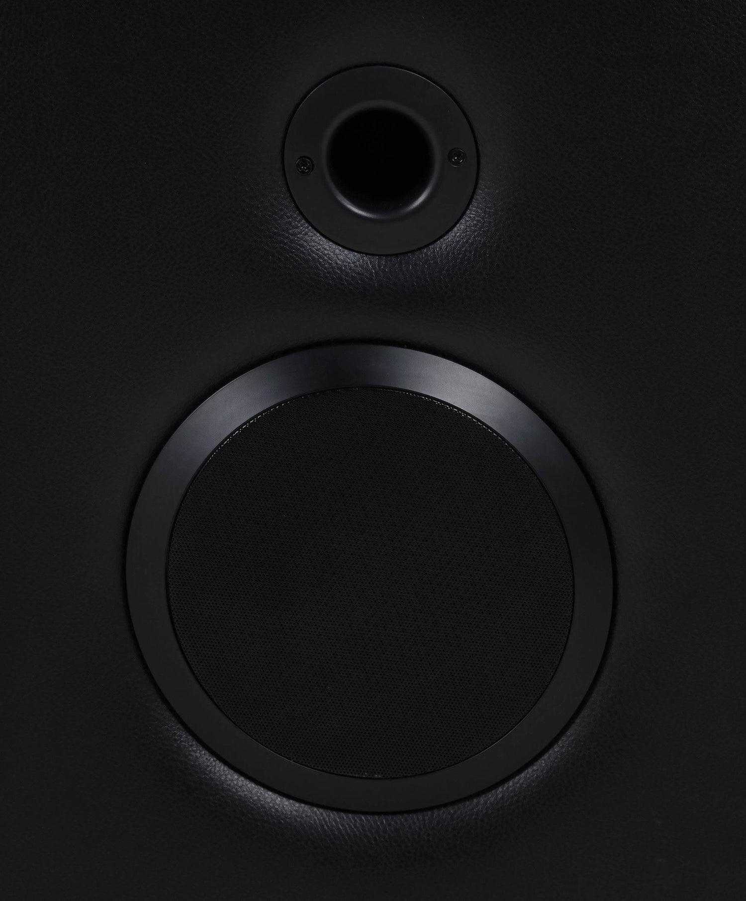 Zuma Faux Leather Dual Power Reclining LED Loveseat Black - 603252PP