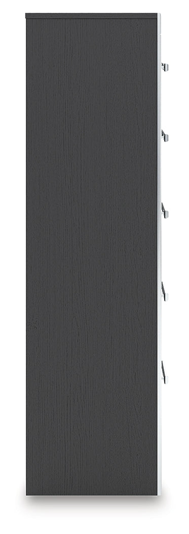 Zuraleus Black Chest of Drawers - PCB3380-46