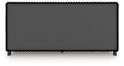 Zuraleus Black King Upholstered Bed - PCB3380B13